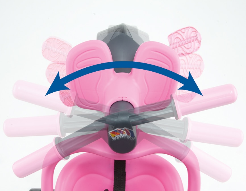Triciclo Urban Trike Dirección Suave + Bolsa + Ruedas De Goma Rosa Bonus Termo Bebidas 4