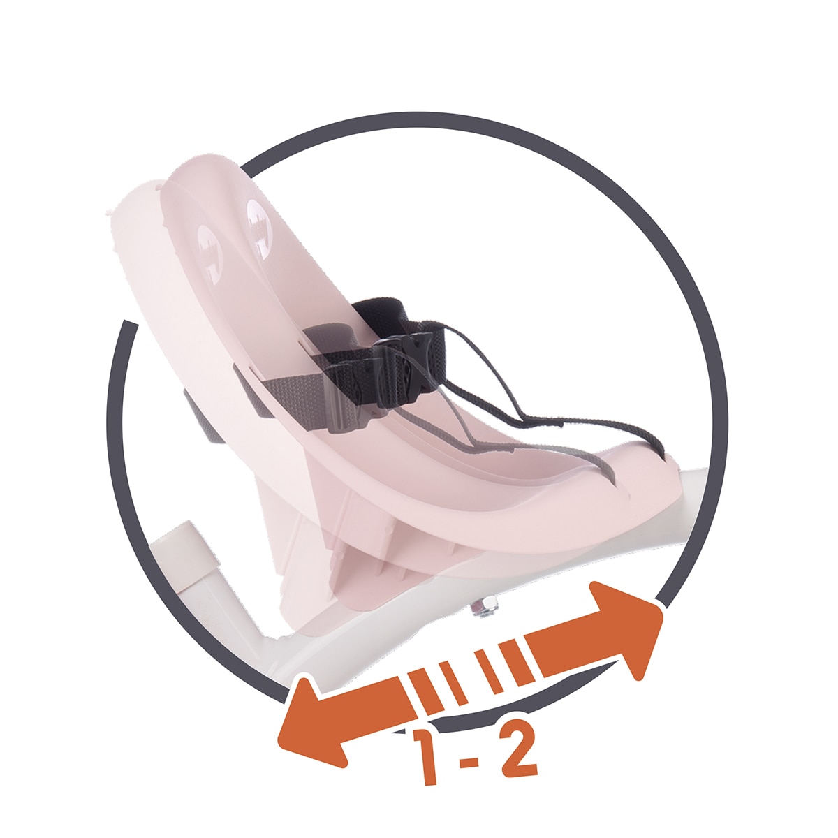 Triciclo Be Move Rosa Smoby 8
