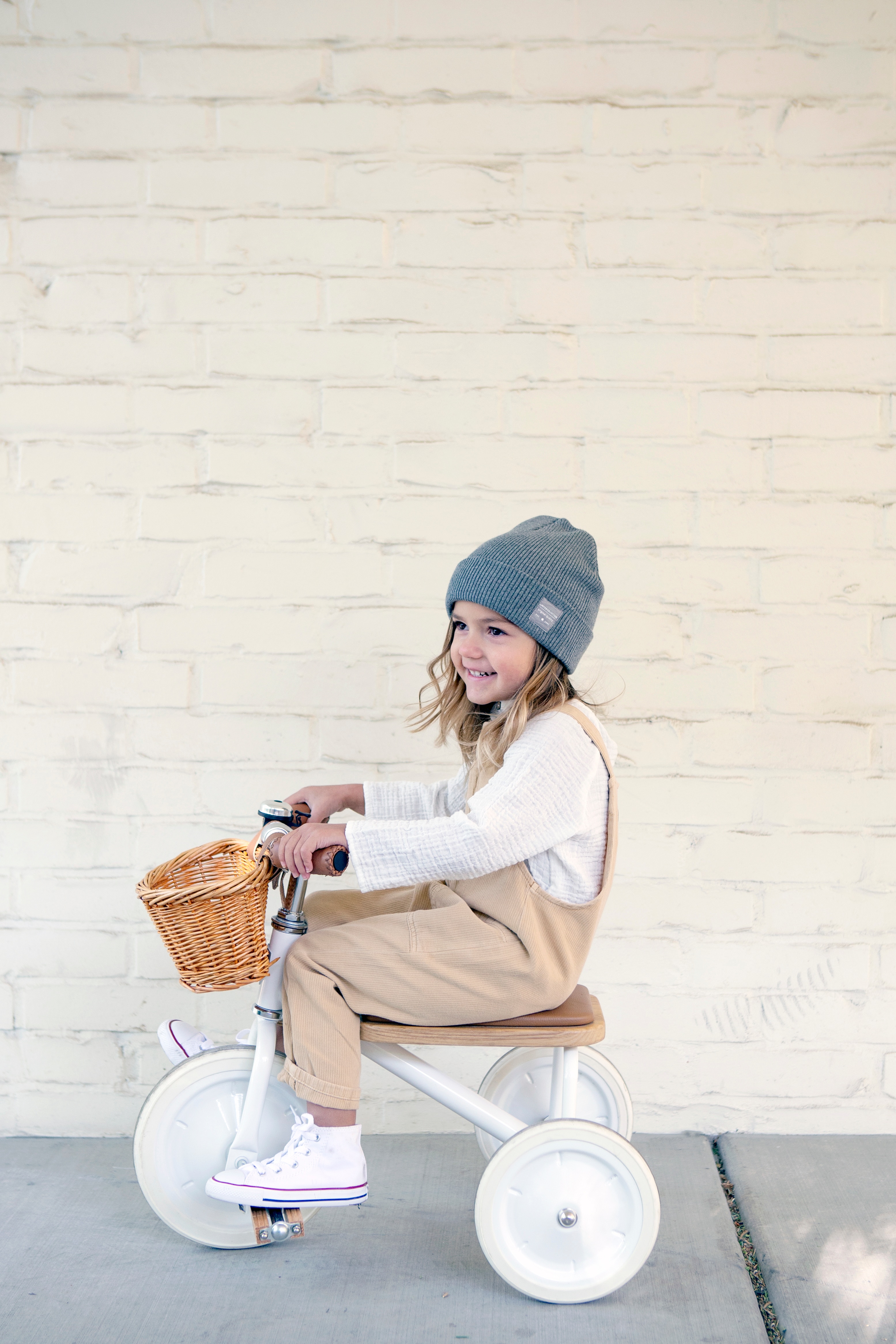 Triciclo Vintage Blanco Banwood 4