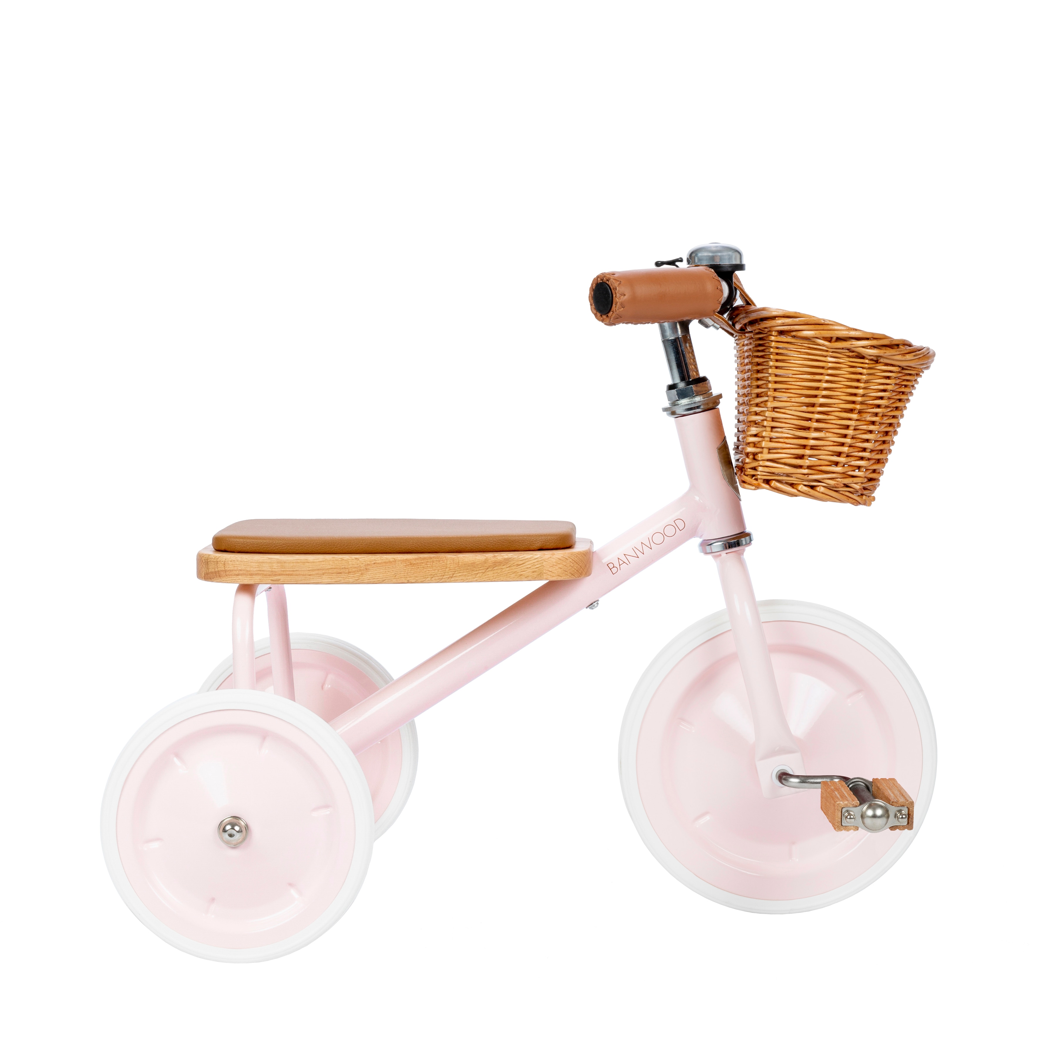 Triciclo Vintage Rosado Banwood 2