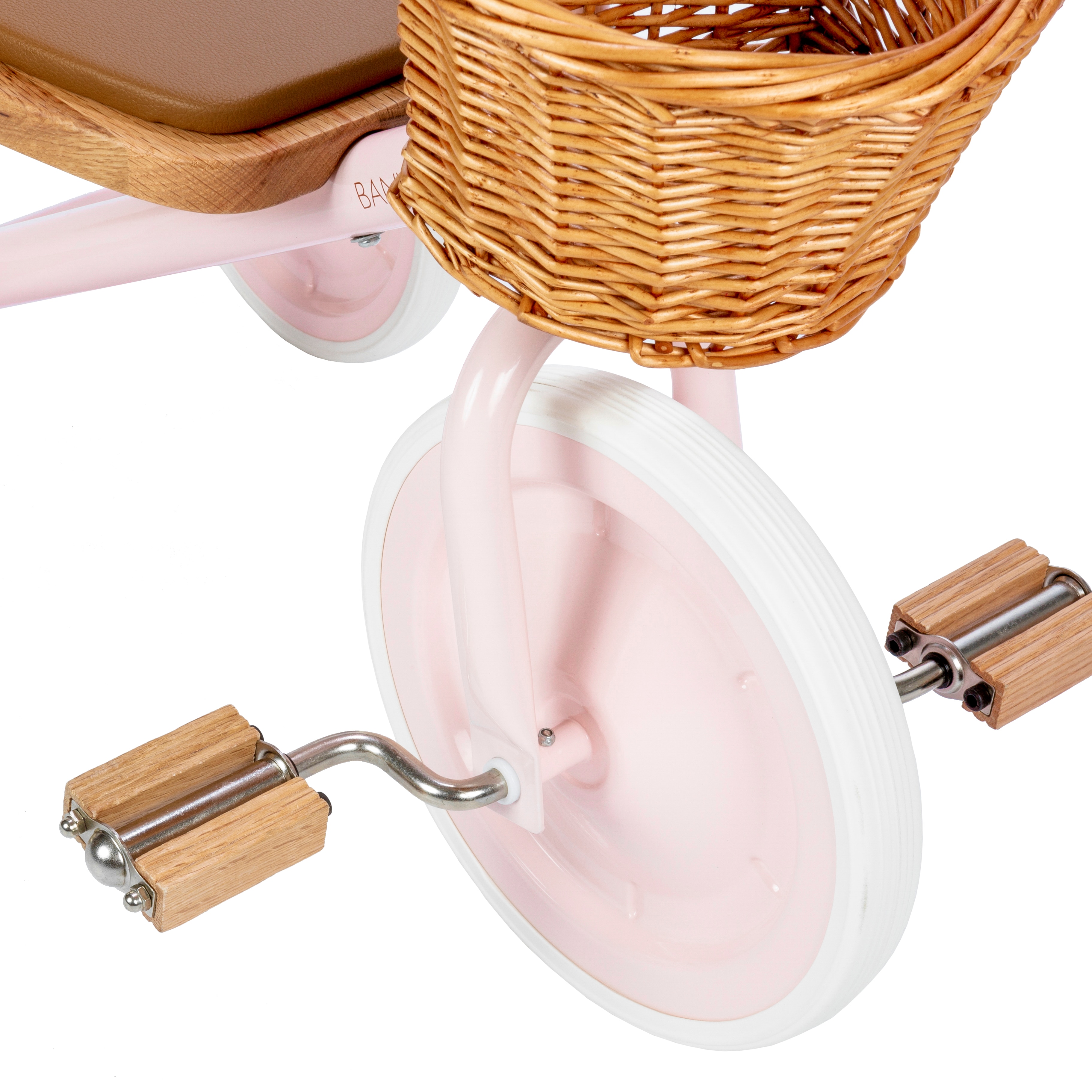 Triciclo Vintage Rosado Banwood 3