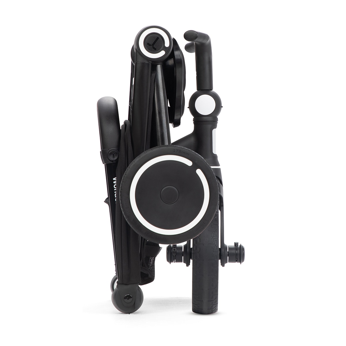 Triciclo Plegable Negro para viajar Smartrike 2