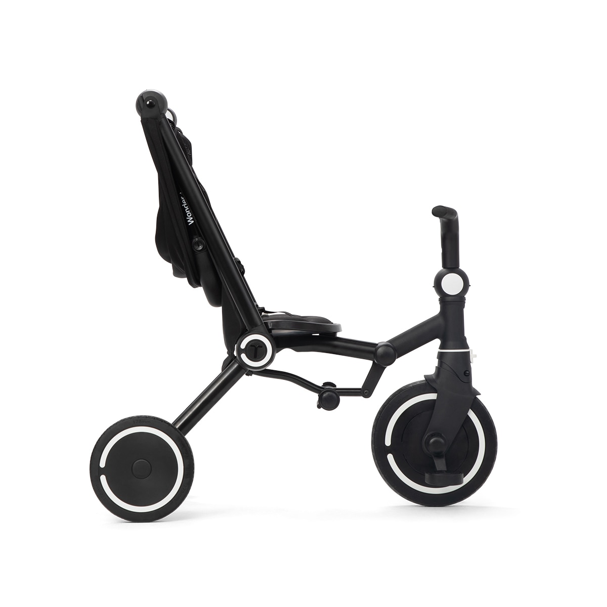Triciclo Plegable Negro para viajar Smartrike 4