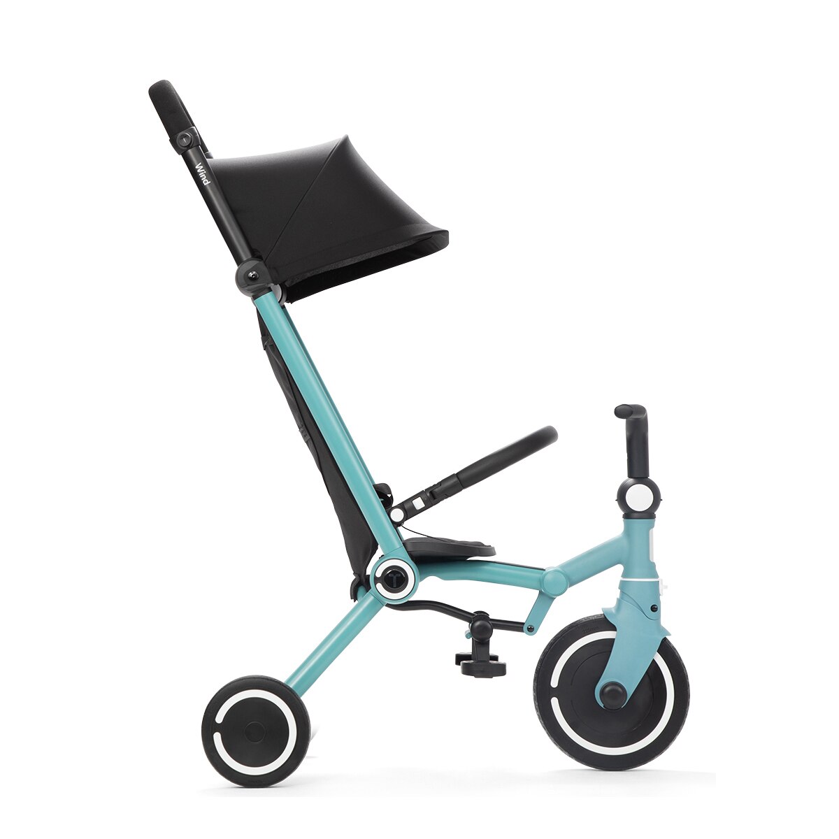 Triciclo Plegable Turquesa para viajar Smartrike 4