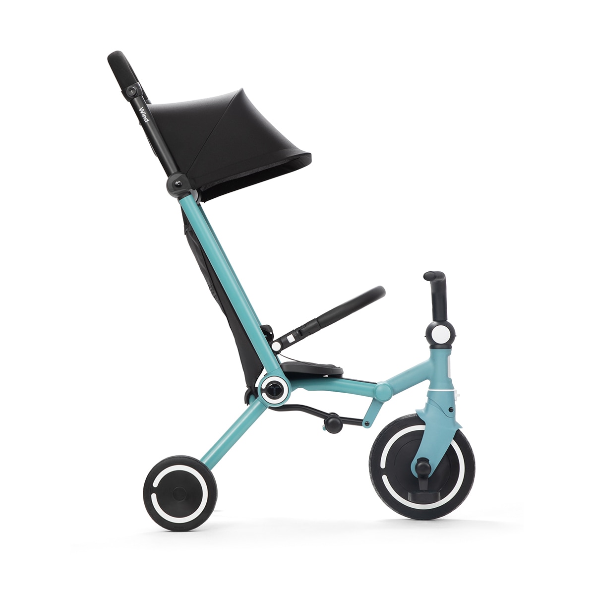 Triciclo Plegable Turquesa para viajar Smartrike 5