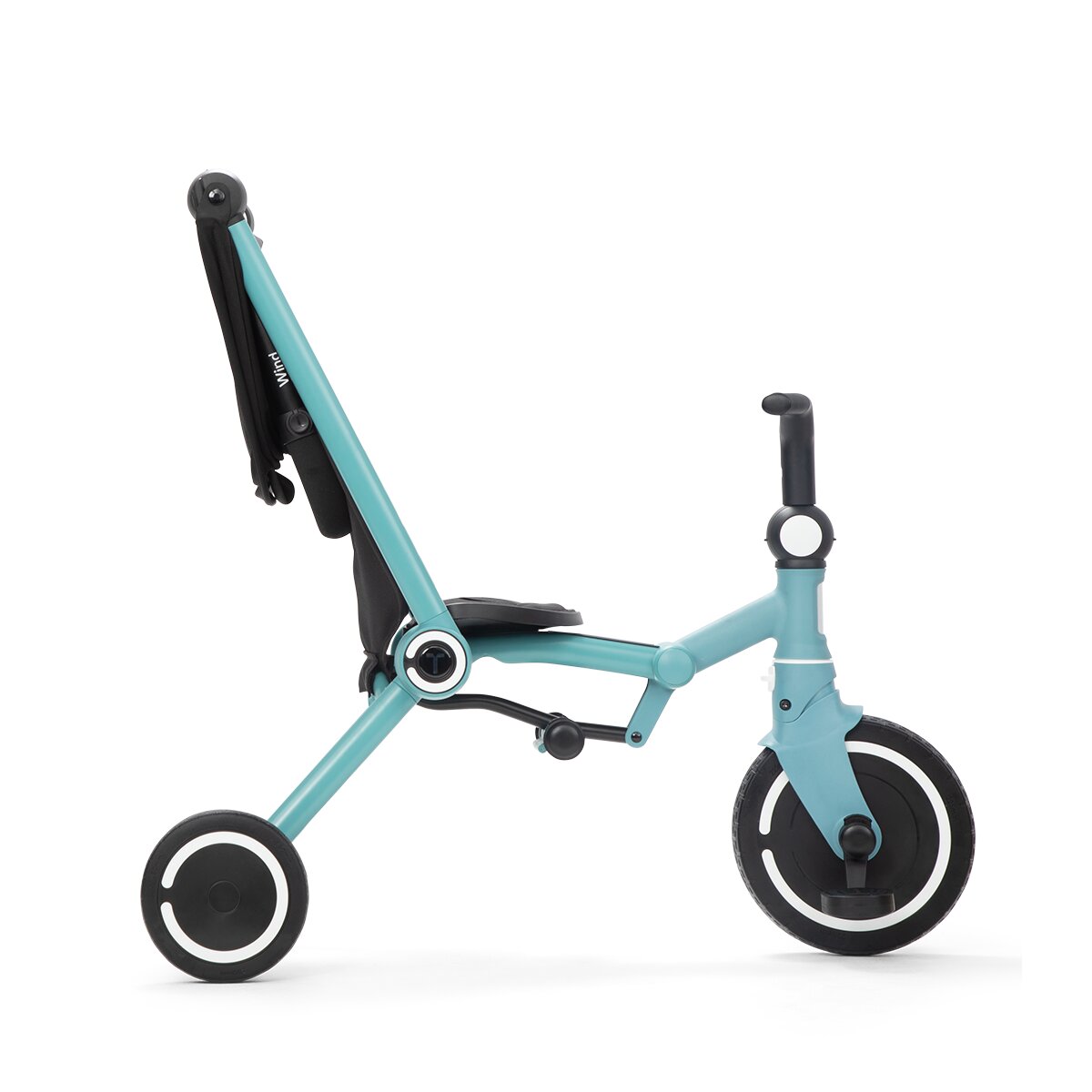 Triciclo Plegable Turquesa para viajar Smartrike 6