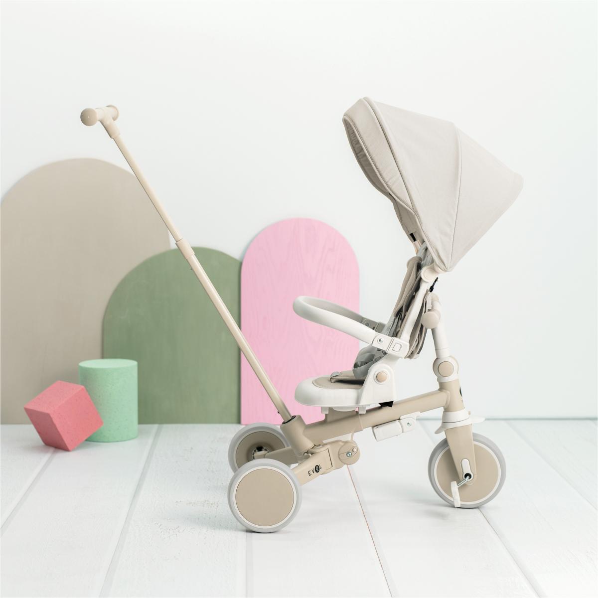 Triciclo Multifuncional Evol Beige Olmitos 21