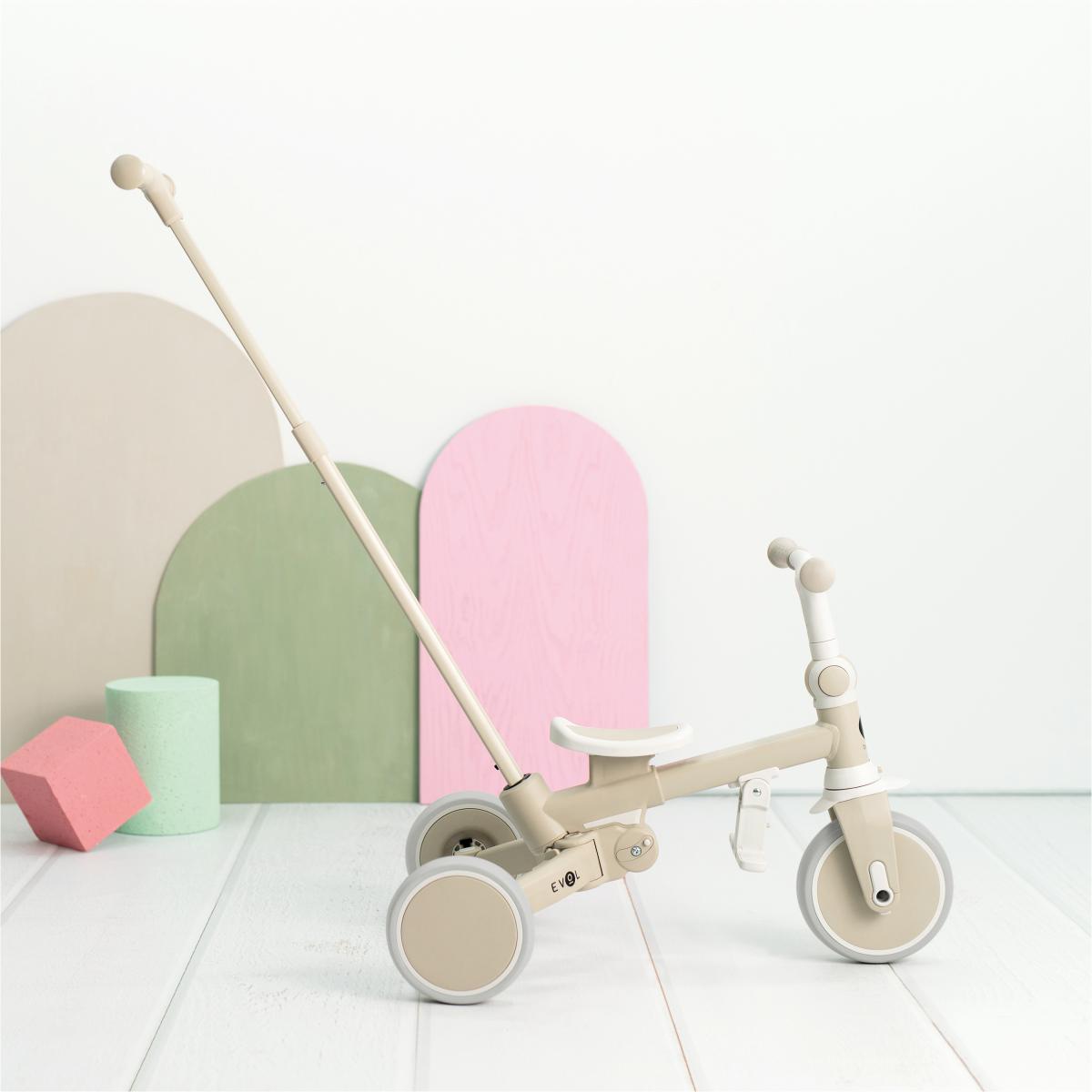 Triciclo Multifuncional Evol Beige Olmitos 23