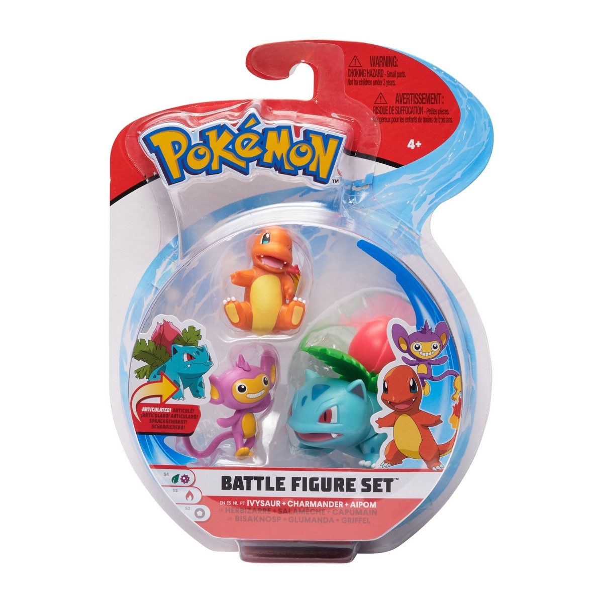 Figuras surtidas Multipack 3 Pokémon Bizak 2