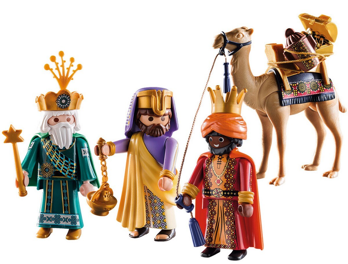 Belén Playmobil Juguettos Reyes Magos De Playmobil Portal De Belen