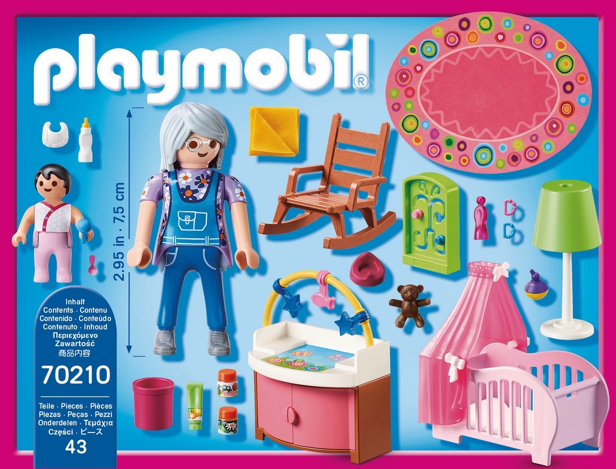 Habitación del Bebé Playmobil Dollhouse 4
