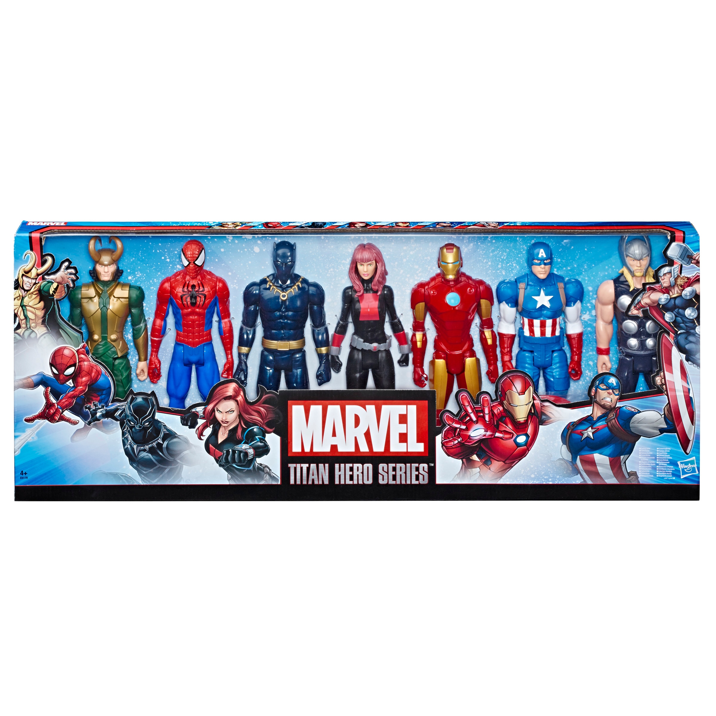 Figuras Multipack 7 Titan Hero Los Vengadores 2