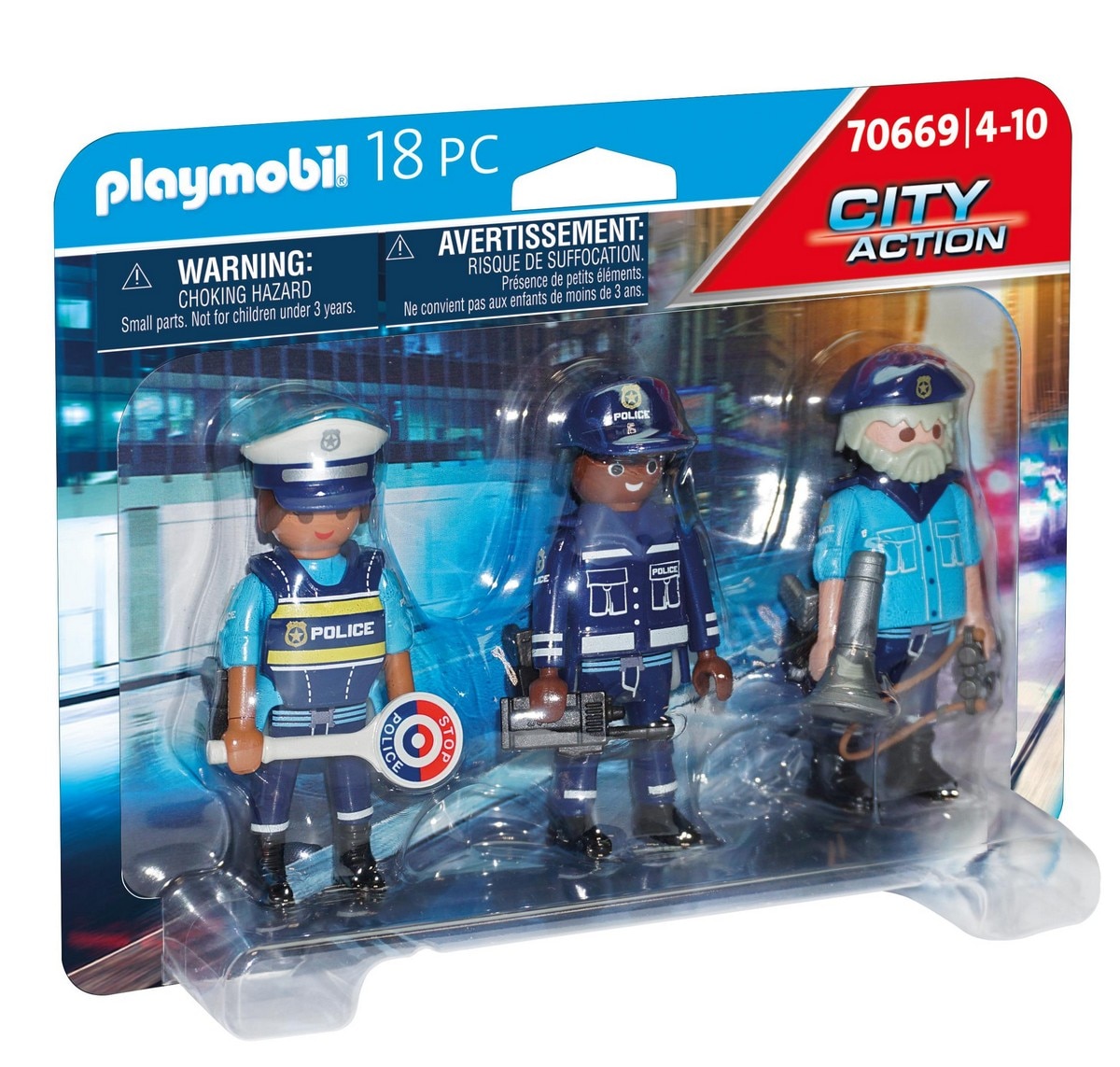 Set Figuras Policía Playmobil City Action 1