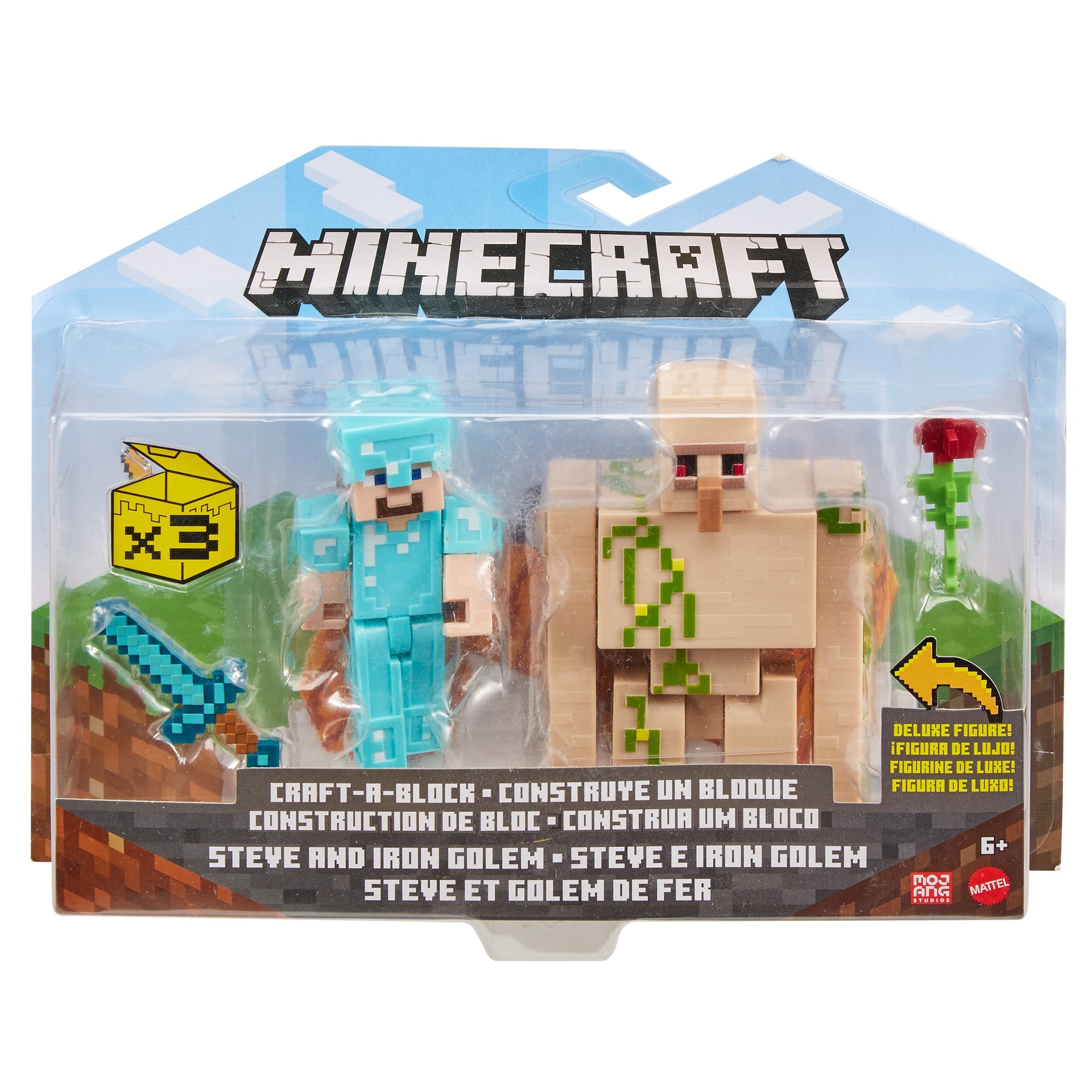 Pack 2 Figuras Articuladas com Cubos de Papel para Construir - Artigo Sortido. Envio realizado de forma aleatória 2