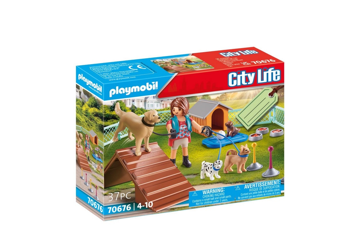 Set de regalo entrenadora de perros Playmobil City Life 1