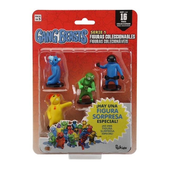 Pack 5 Figuras Gang Beasts