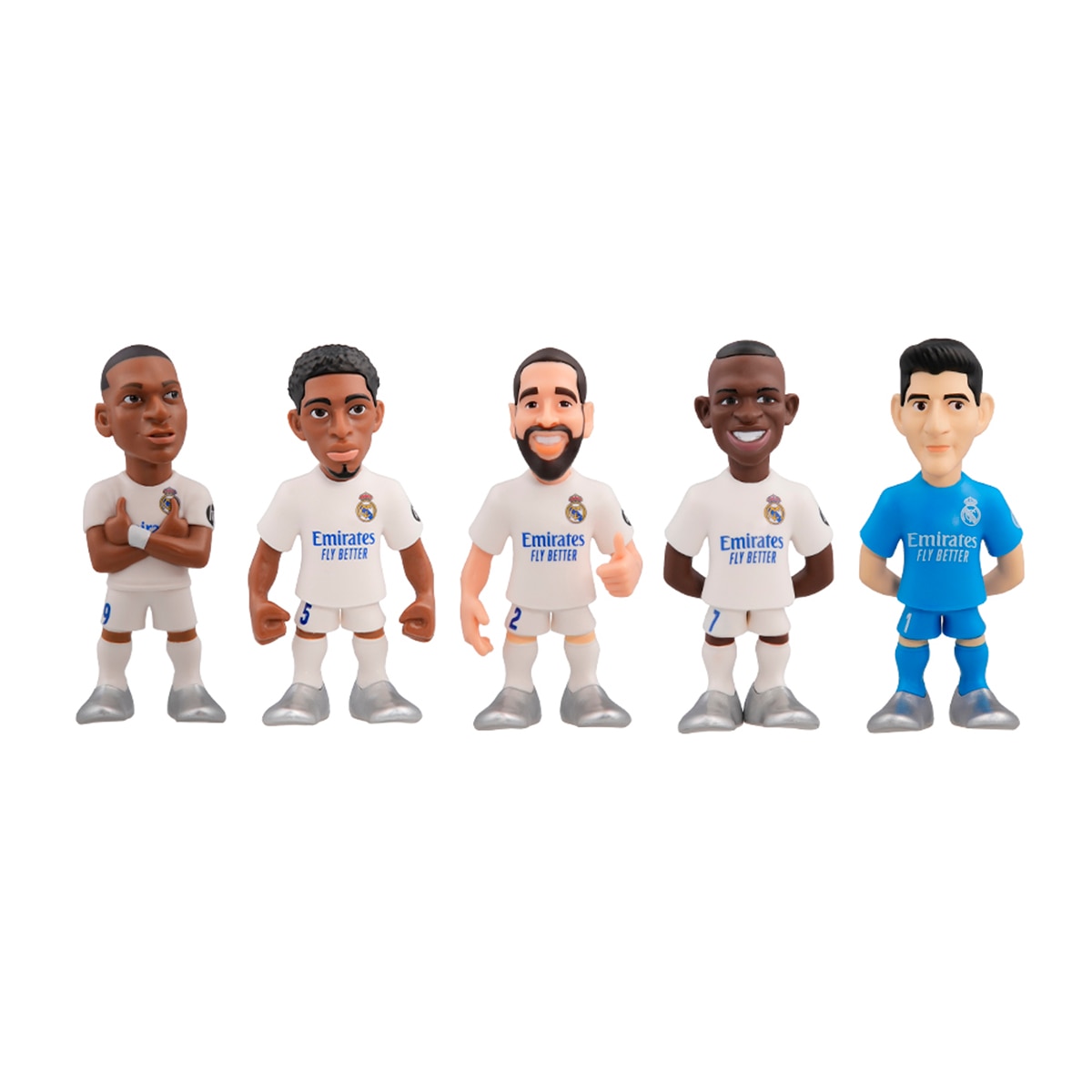 Pack de 5 Real Madrid Minix 7
