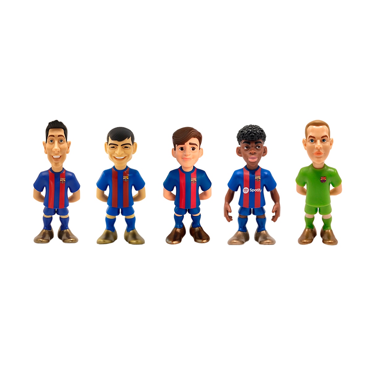 Pack de 5 FC Barcelona Minix. 2 modelos surtidos. 2