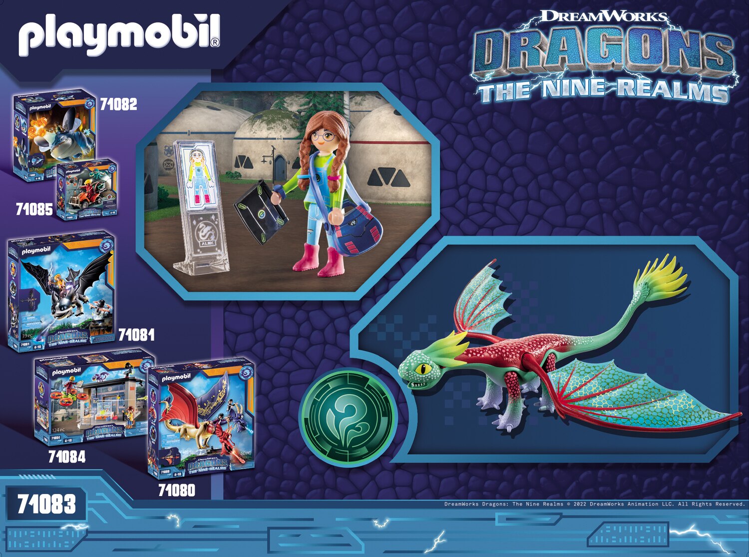 Set dragons Nine Realms: Feathers & Alex Playmobil Dreamworks Dragons 5