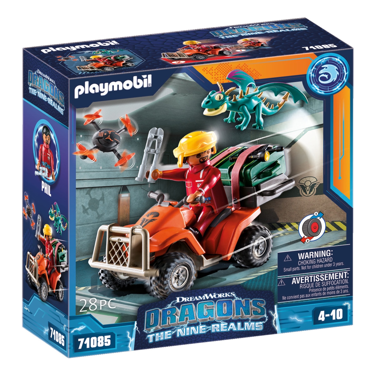 Set dragons Nine Realms: Icaris Quad Playmobil Dreamworks Dragons 1