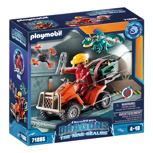 Set dragons Nine Realms: Icaris Quad Playmobil Dreamworks Dragons