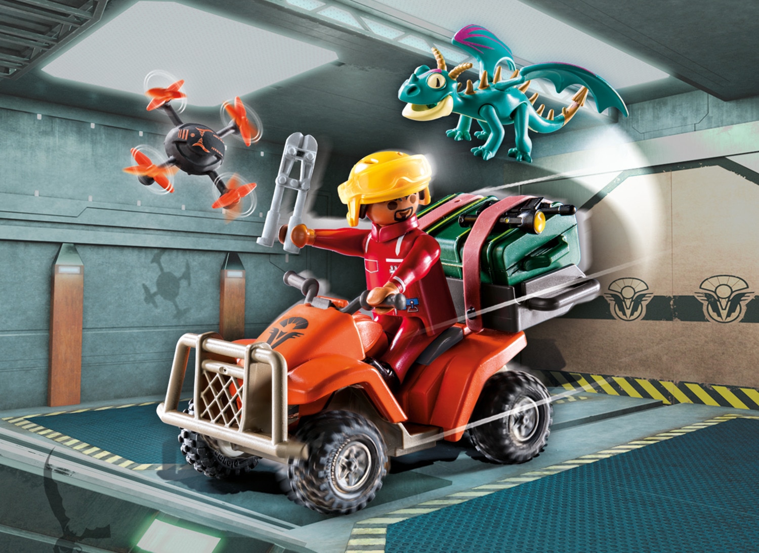 Set dragons Nine Realms: Icaris Quad Playmobil Dreamworks Dragons 2