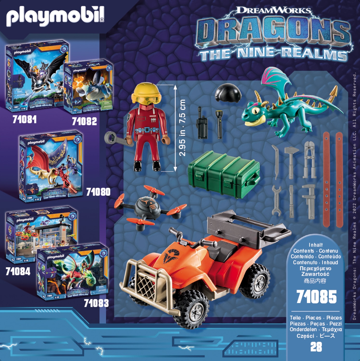 Set dragons Nine Realms: Icaris Quad Playmobil Dreamworks Dragons 5