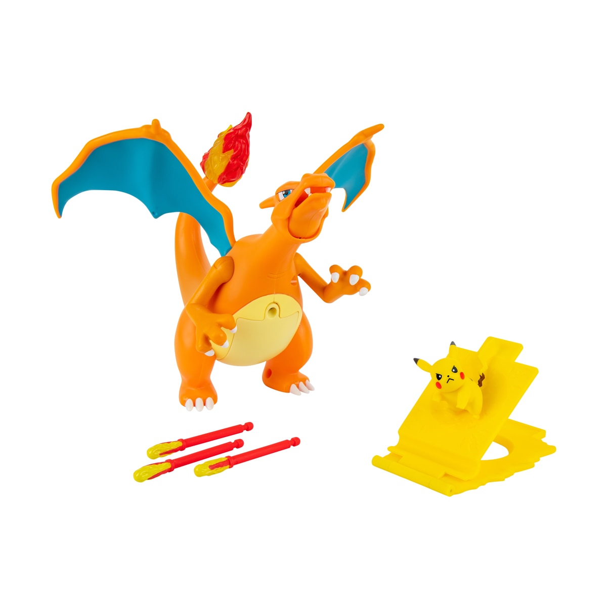 Imagen 0 de Figura Charizard Electrónico Vs. Pikachu Pokémon