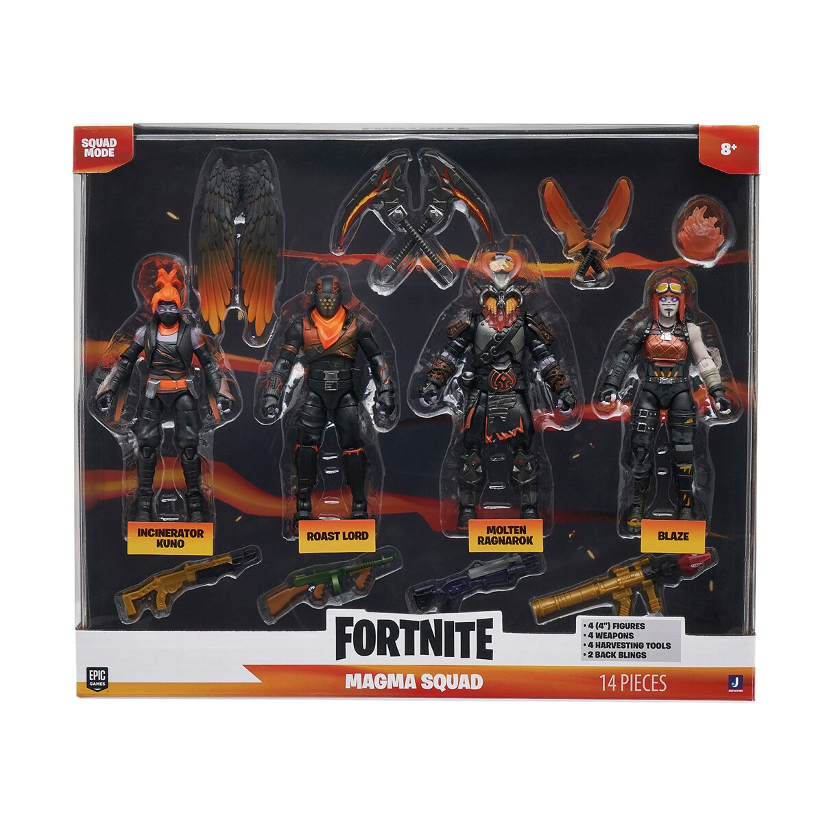 Fortnite Squad Mode Juguetes En Fortnite Figura Acción Modo Squad