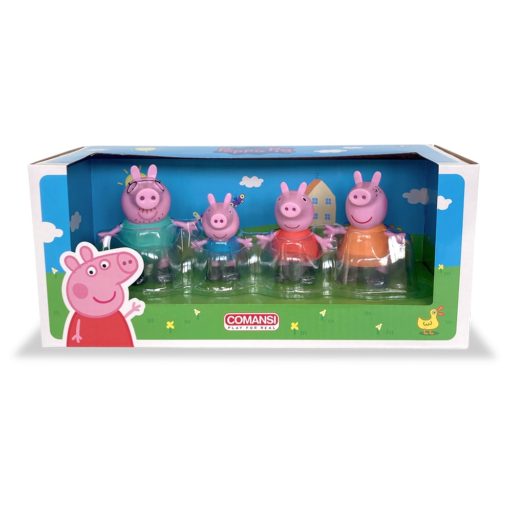 Set Colección Figuras Peppa Pig Family 2
