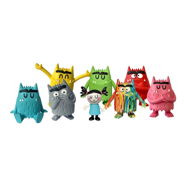Set Colección Figuras El Monstruo de Colores