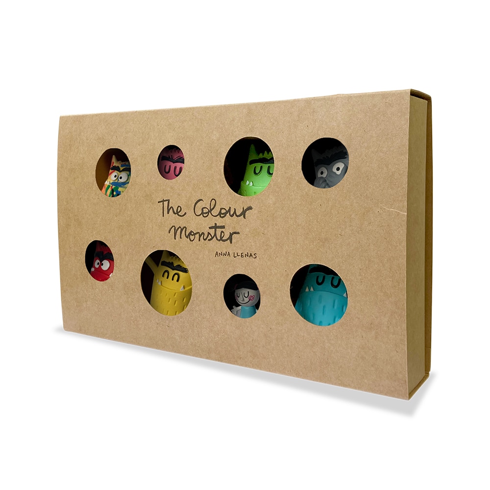 Set Colección Figuras El Monstruo de Colores 2
