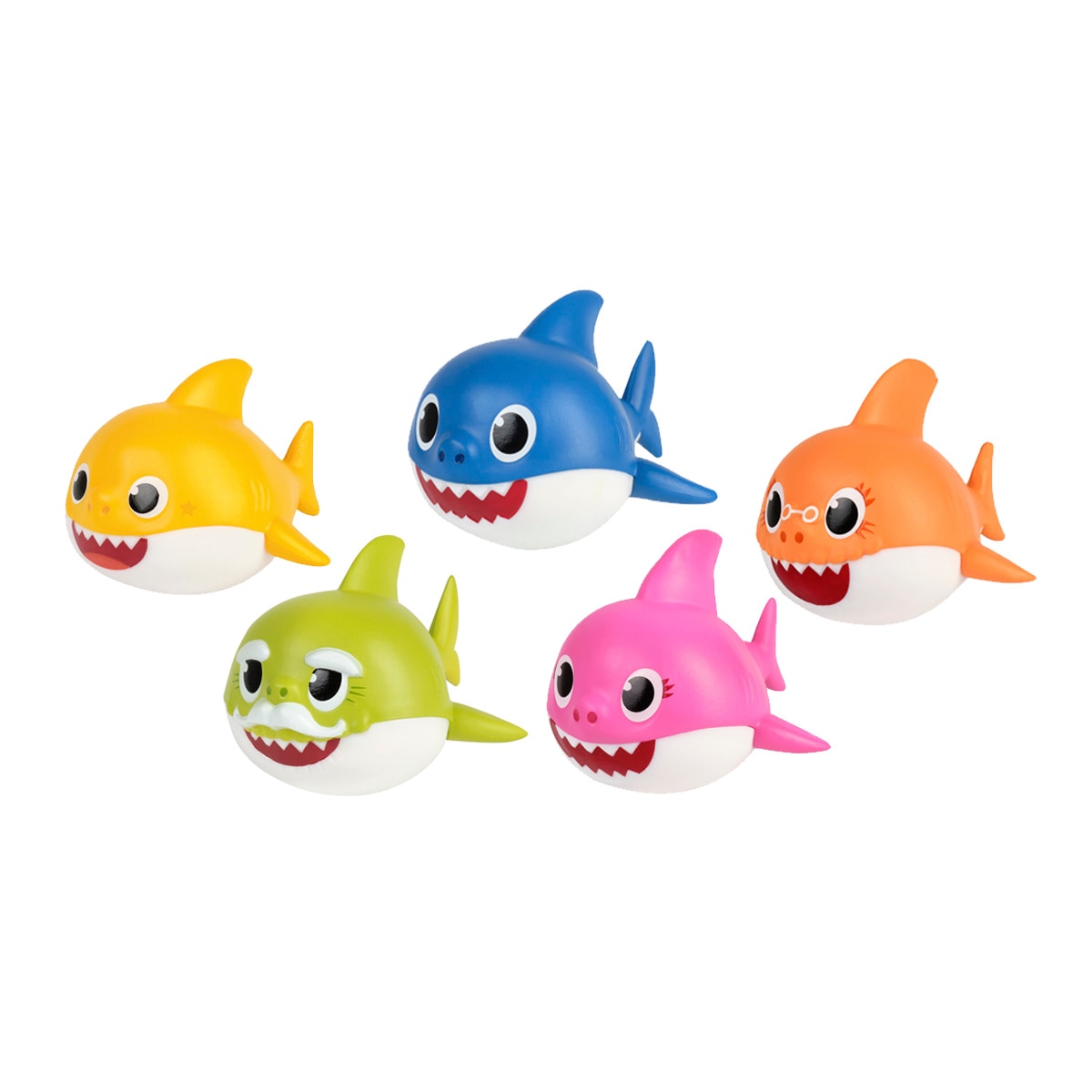 Set Colección Figuras Baby Shark Family 1
