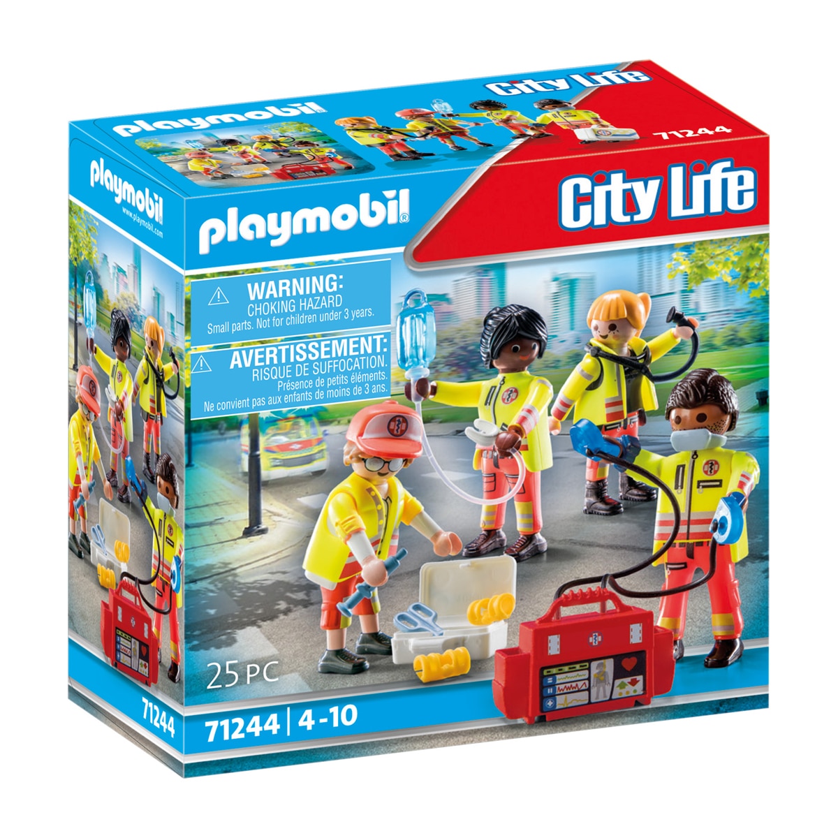 Imagen 0 de Equipo de rescate Playmobil City Life