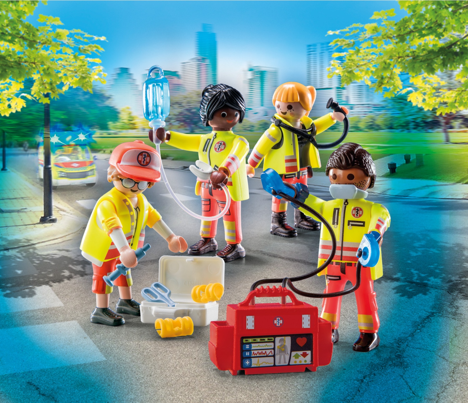 Equipo de rescate Playmobil City Life 2