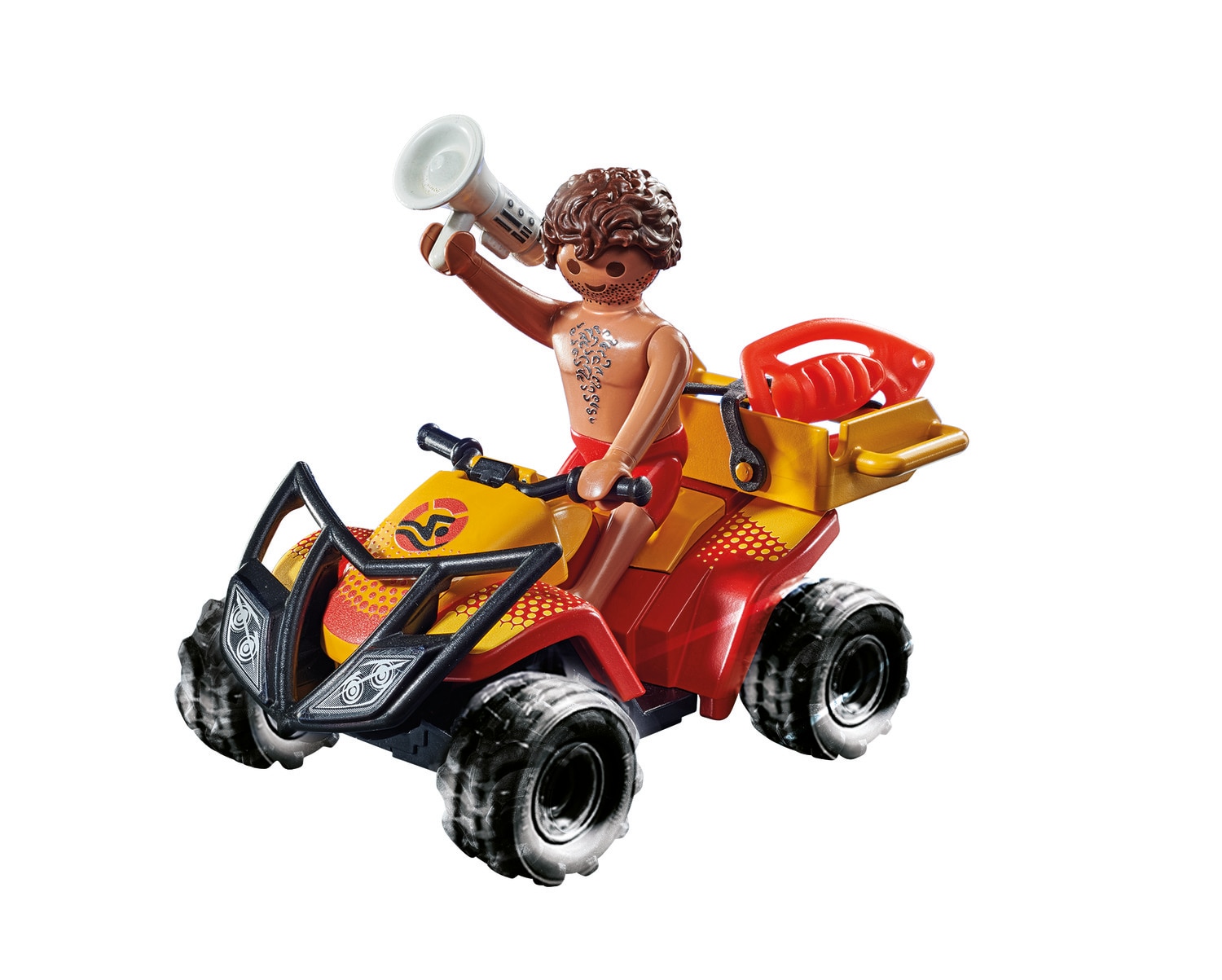 Quad de rescate con motor de fricción Playmobil City Action 3