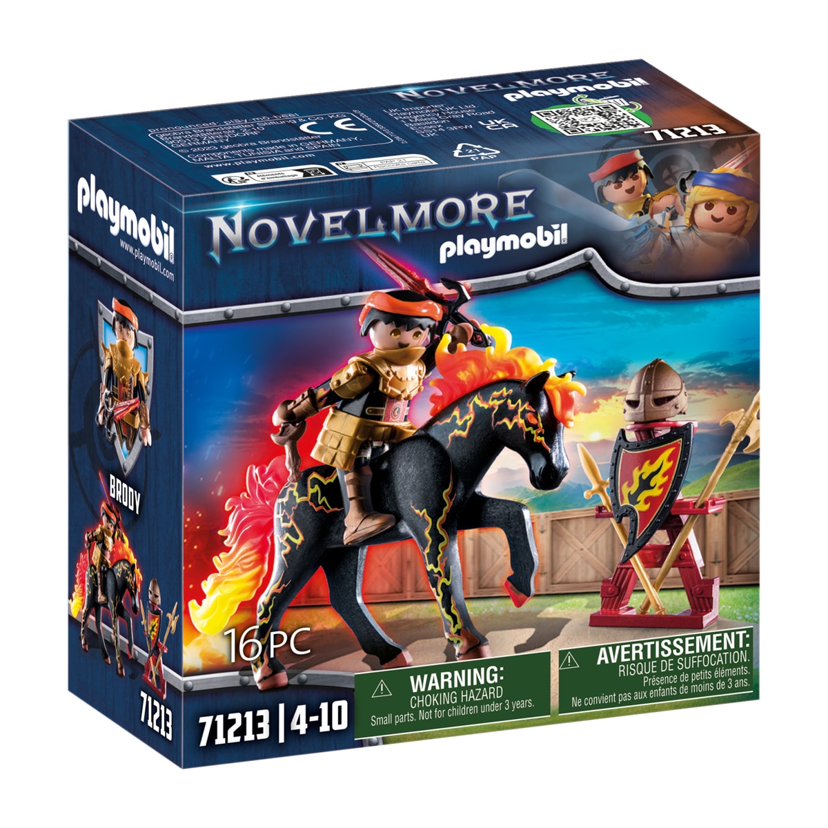 Imagen 0 de Caballero de Fuego Burnham Raiders Playmobil Novelmore