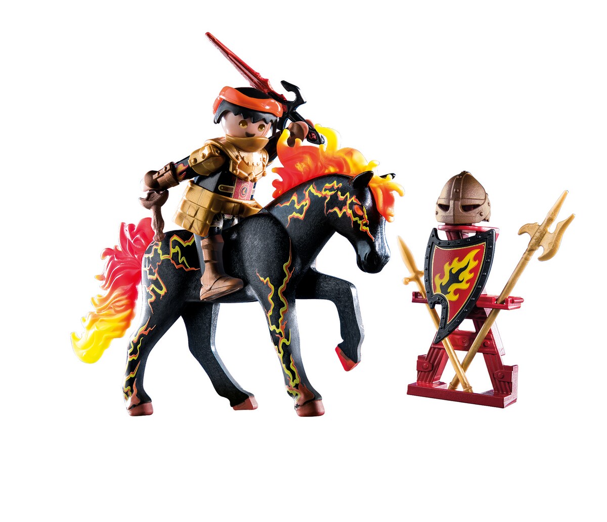 Caballero de Fuego Burnham Raiders Playmobil Novelmore 3