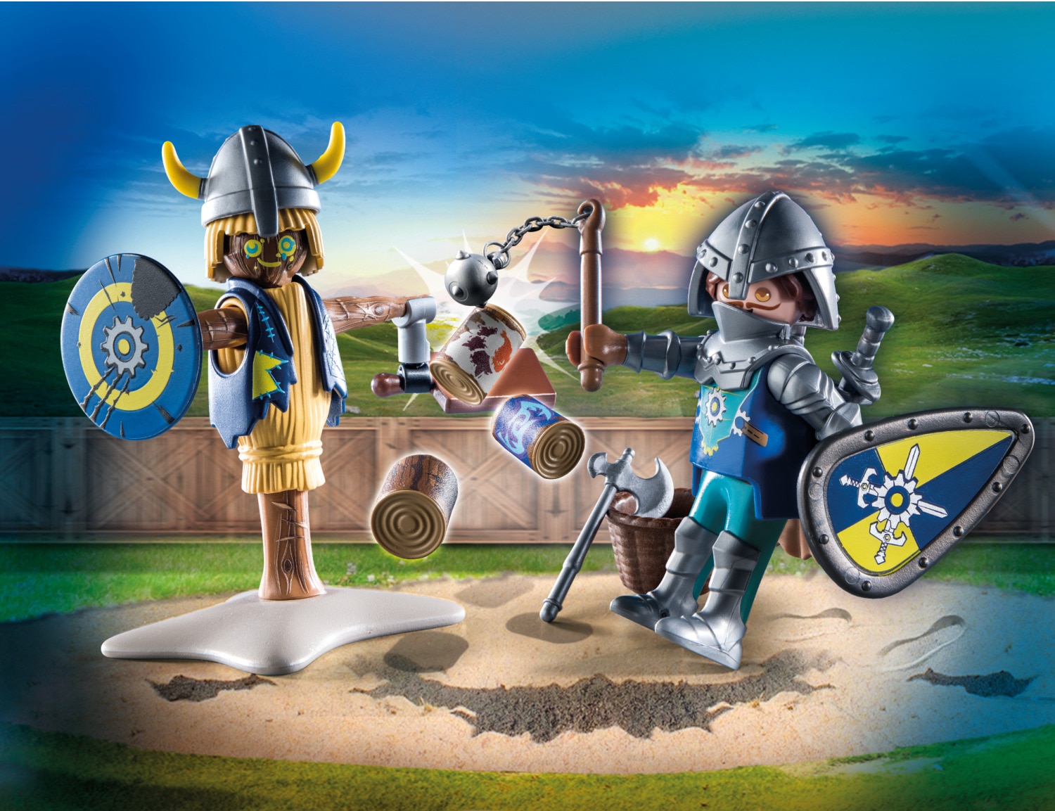 Treino para Combate Playmobil Novelmore 2