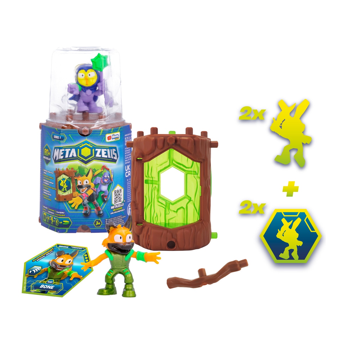 Imagen 0 de Pack de 2 figuras Metazells