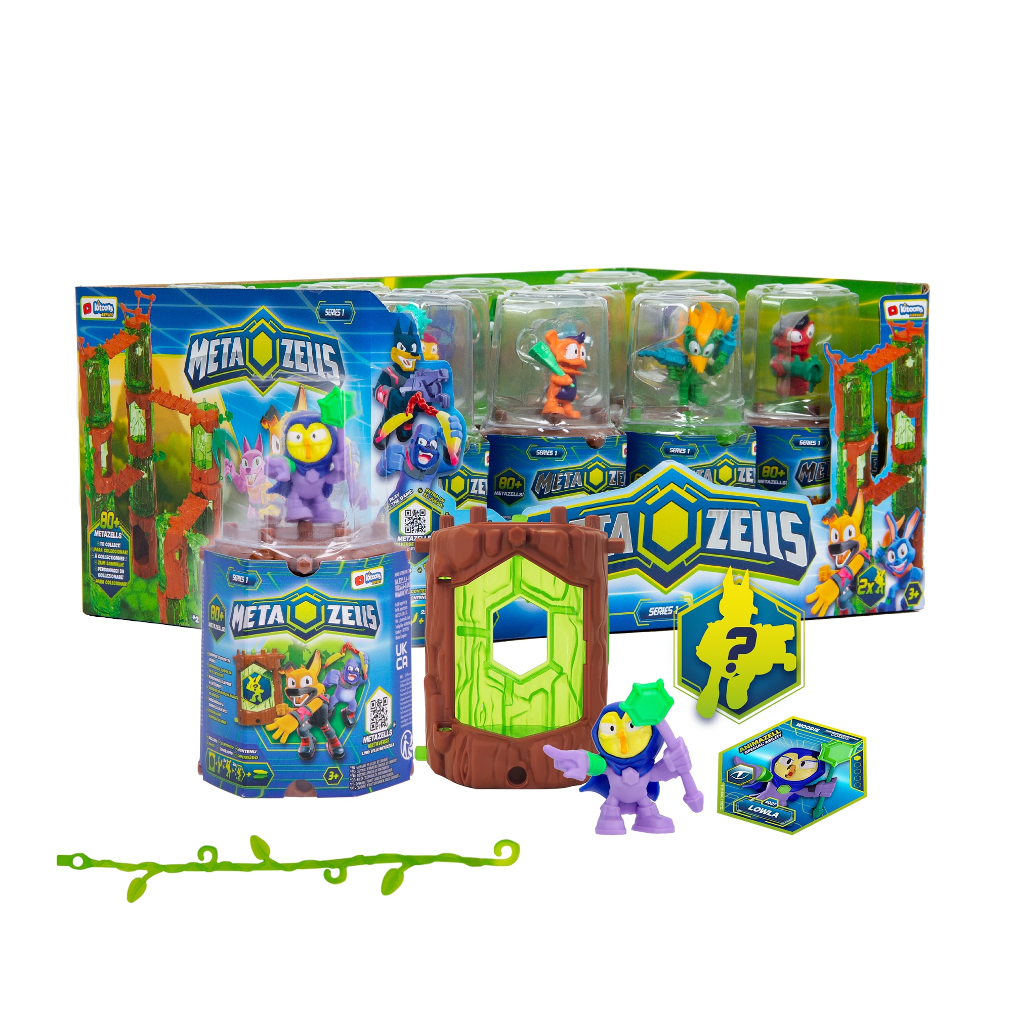 Pack de 2 figuras Metazells 2