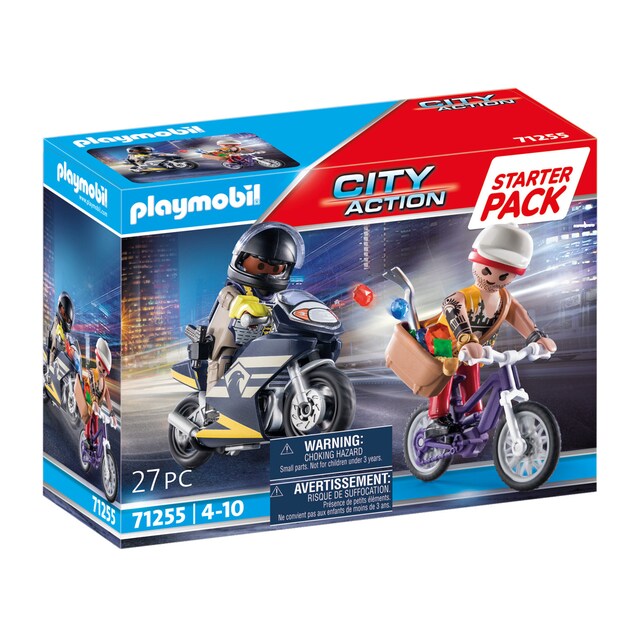 Imagen 0 de Starter Pack  Fuerzas Especiales y Ladrón Playmobil City Action