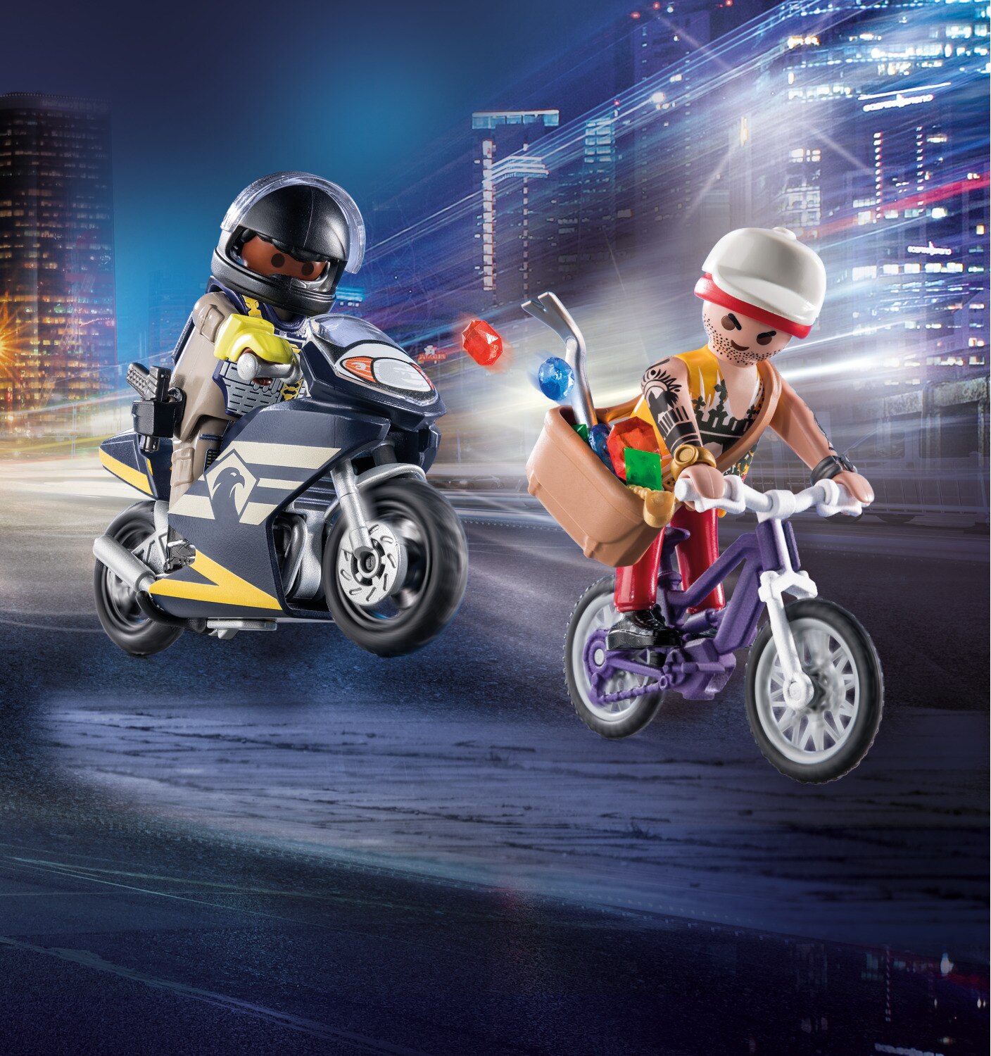 Starter Pack Fuerzas Especiales y Ladrón Playmobil City Action 2