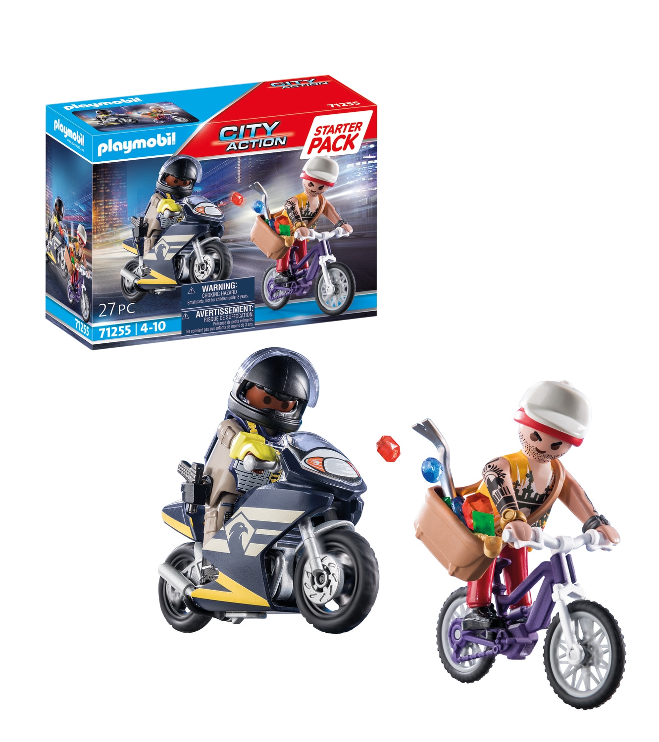 Starter Pack Fuerzas Especiales y Ladrón Playmobil City Action 4