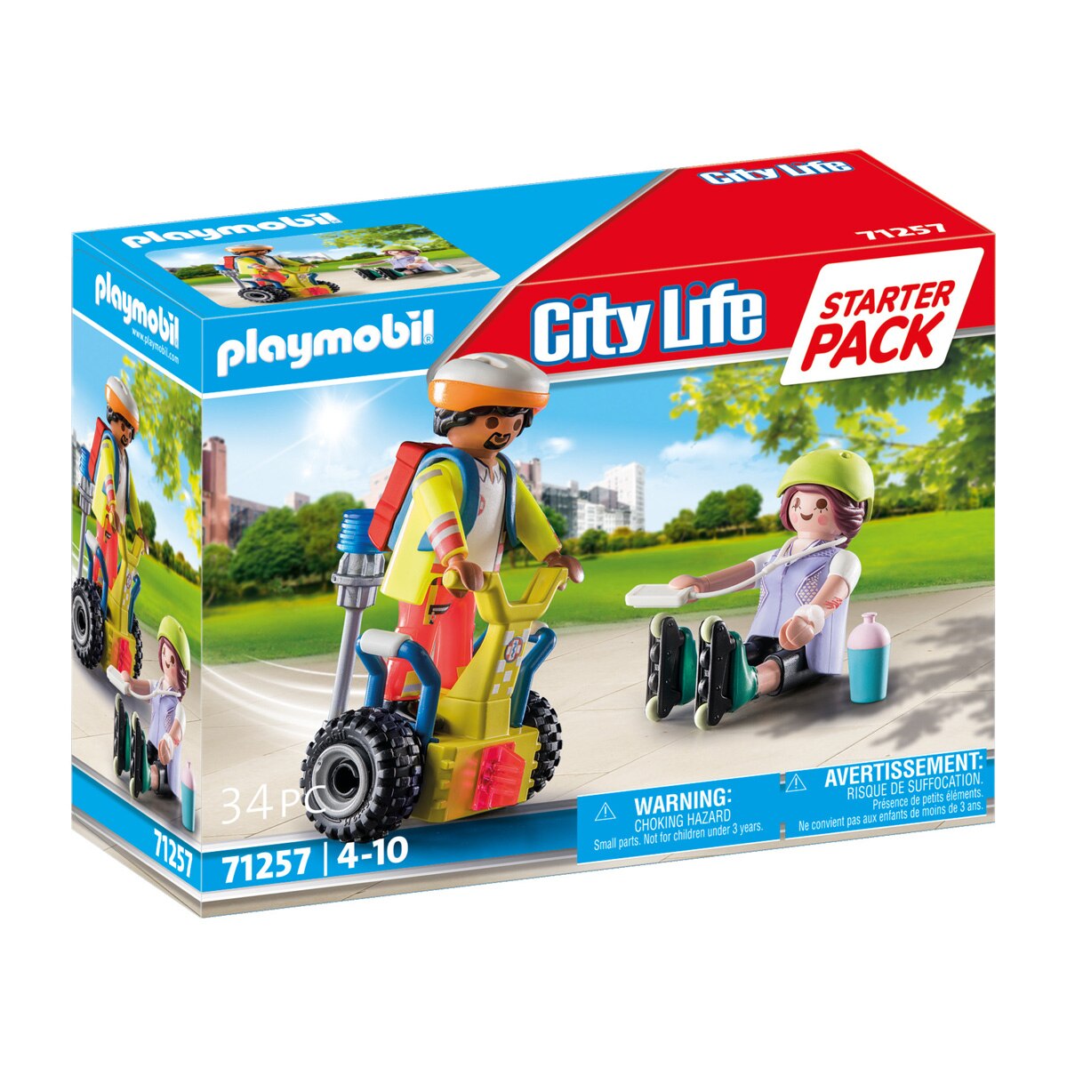 Starter Pack Rescate con Balance Racer Playmobil City Life 1