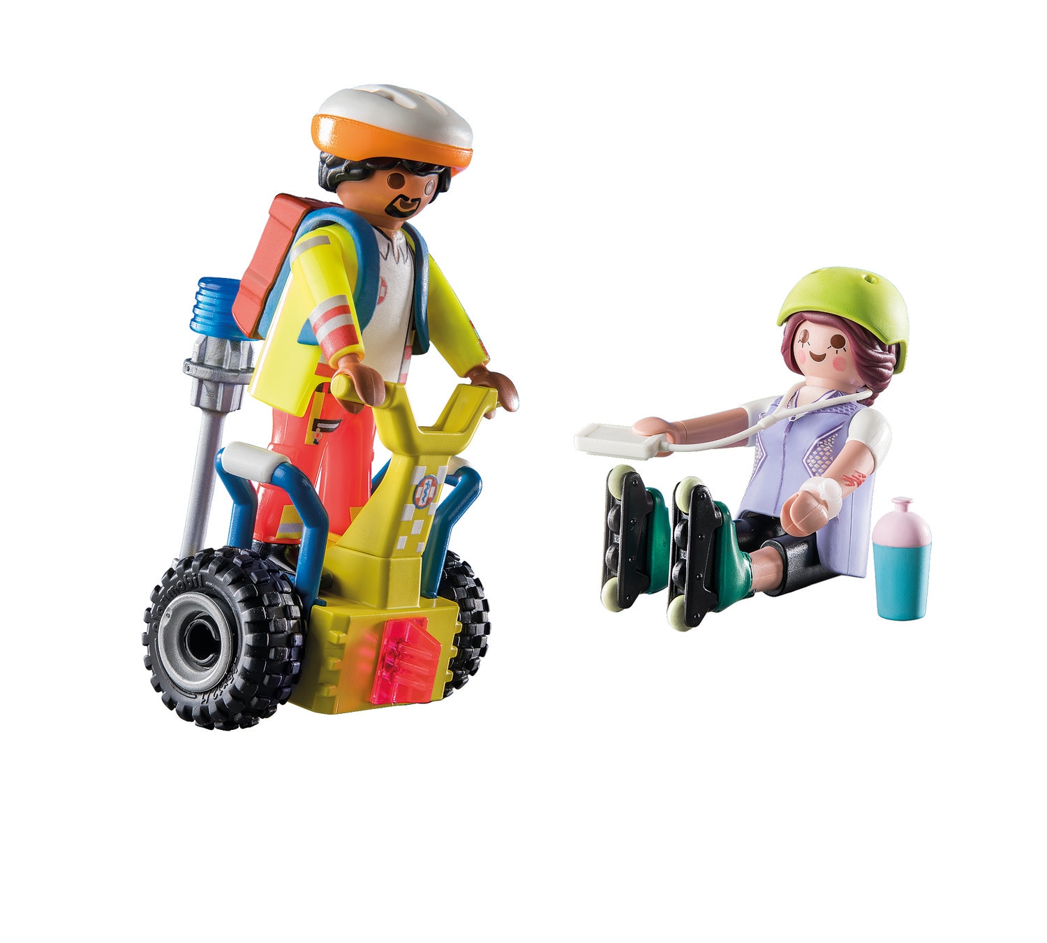 Starter Pack Rescate con Balance Racer Playmobil City Life 3
