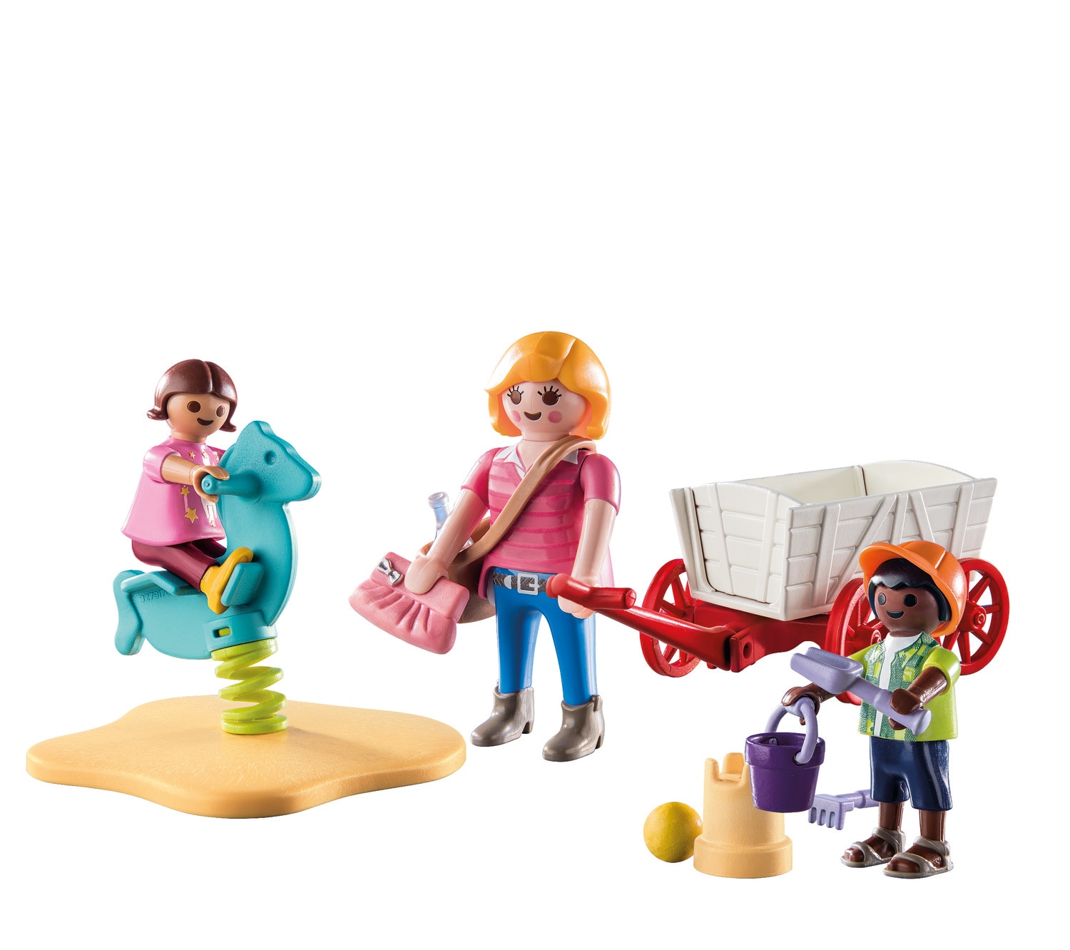 Starter Pack Educador com carrinho Playmobil City Life 3