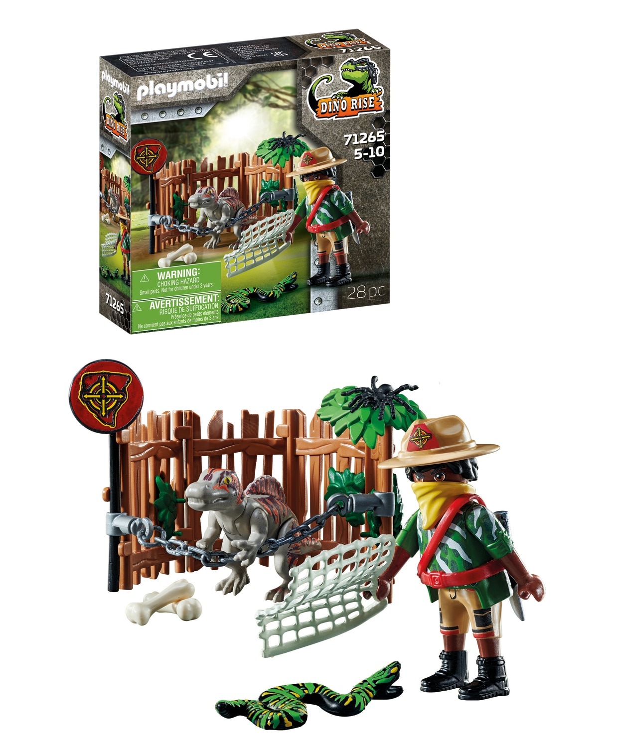 Figura Spinosaurus bebé Playmobil Dino Rise 4