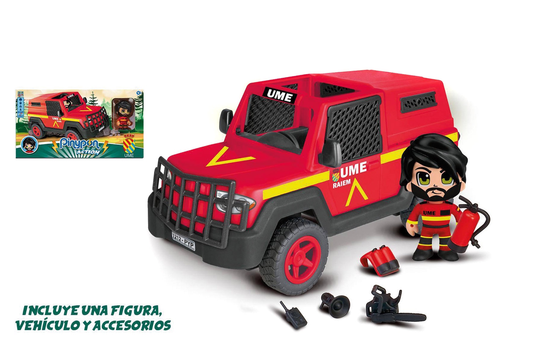 Vehículo 4x4  UME Pinypon Action 2