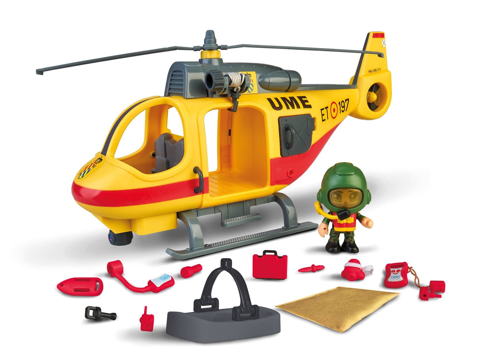 Helicóptero UME Pinypon Action 3